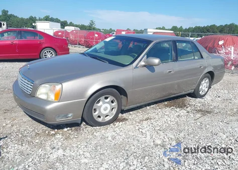 2002 Cadillac Deville from USA, damaged, VIN 1G6KD54Y32U194189